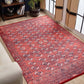 2x3 Afghan Rug Red, Small Area Rugs 3x5 4x6 Oriental Traditional Antique Vintage Rugs for Kitchen Bathroom Bedside Bedroom Entryway Laundry - famerugs