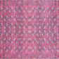 2x3 Afghan Rug Hot Pink Small Area Rugs 3x5 4x6 Oriental Traditional Antique Vintage Tapis for Kitchen Bathroom Bedside Entryway Laundry - famerugs