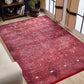 2x3 Turkish Oushak Rug Red Brown Small Area Rugs 3x5 4x6 Traditional Vintage Design Farmhouse Boho Kitchen Bathroom Bedside Bedroom Entryway - famerugs