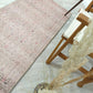 2x3 3x5 5x8 Turkish Rug Natural Beige Pink Vintage Kilim style Area & Runner Rugs Fame Living Farmhouse Decor Boho Geometric Diamond Carpet - famerugs
