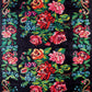 Floria Rose Black Karabagh Kilim Rug - famerugs